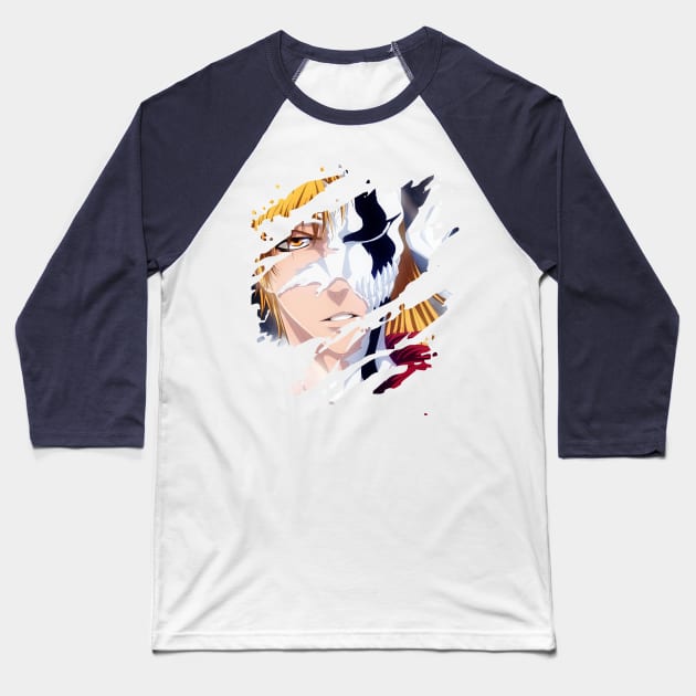 Ichigo Kurosaki Baseball T-Shirt by ANIMEPEDIA